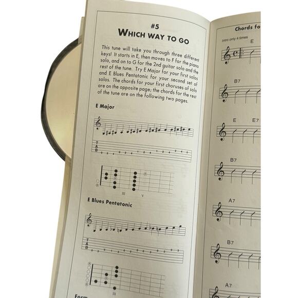 Rockabilly Stand Alone Tapes Practice Music Book CD Guitar Workshop Robert Brown - Picture 3 of 7